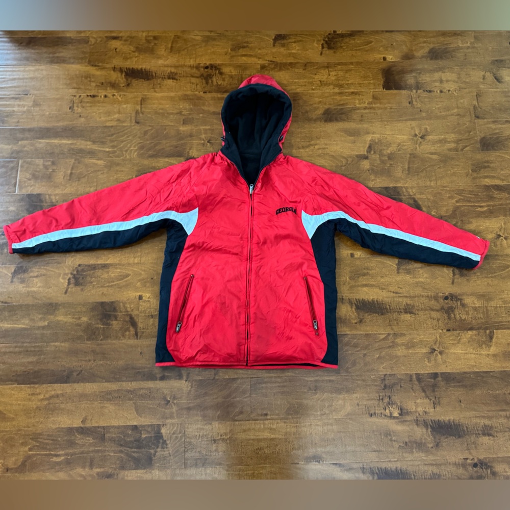 Women’s small reversible University of Georgia hooded jacket